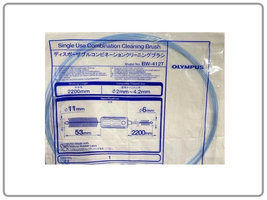 Cepillo de limpieza para endoscopio Olympus BW-412T
